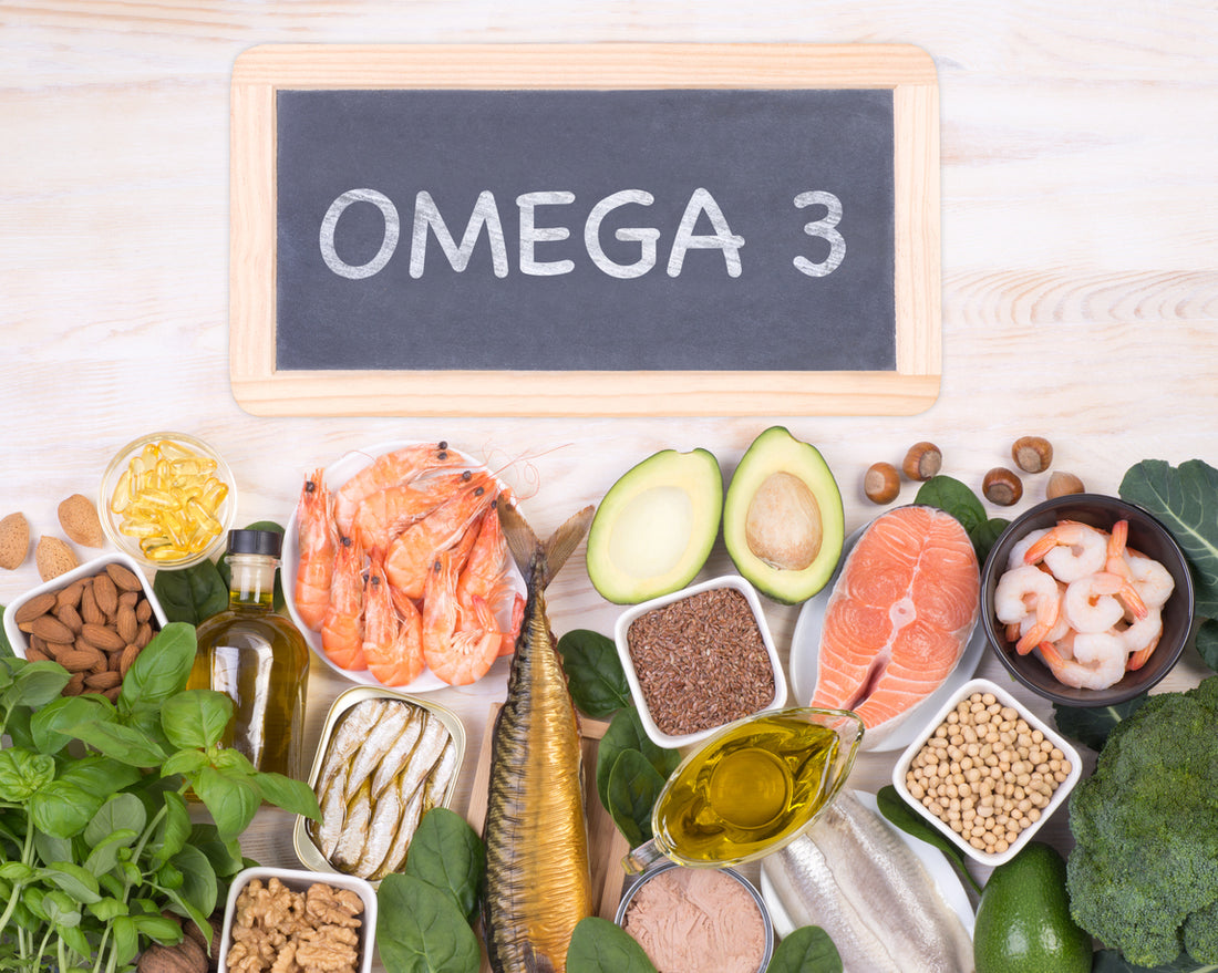 Omega 3 and omega 3 supplements: A visual representation of the benefits of omega 3, a vital nutrient for overall health.