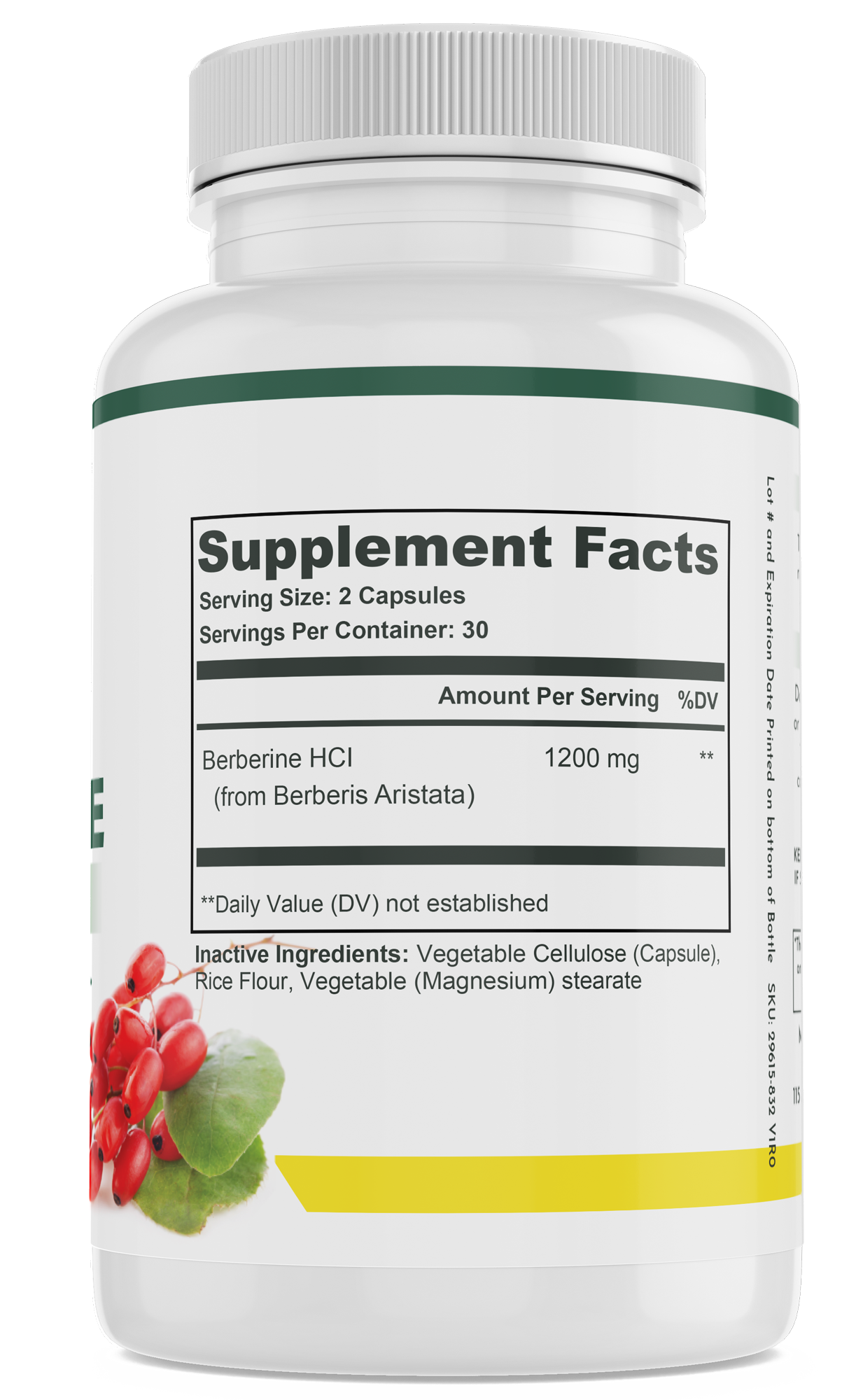 Berberine 600mg