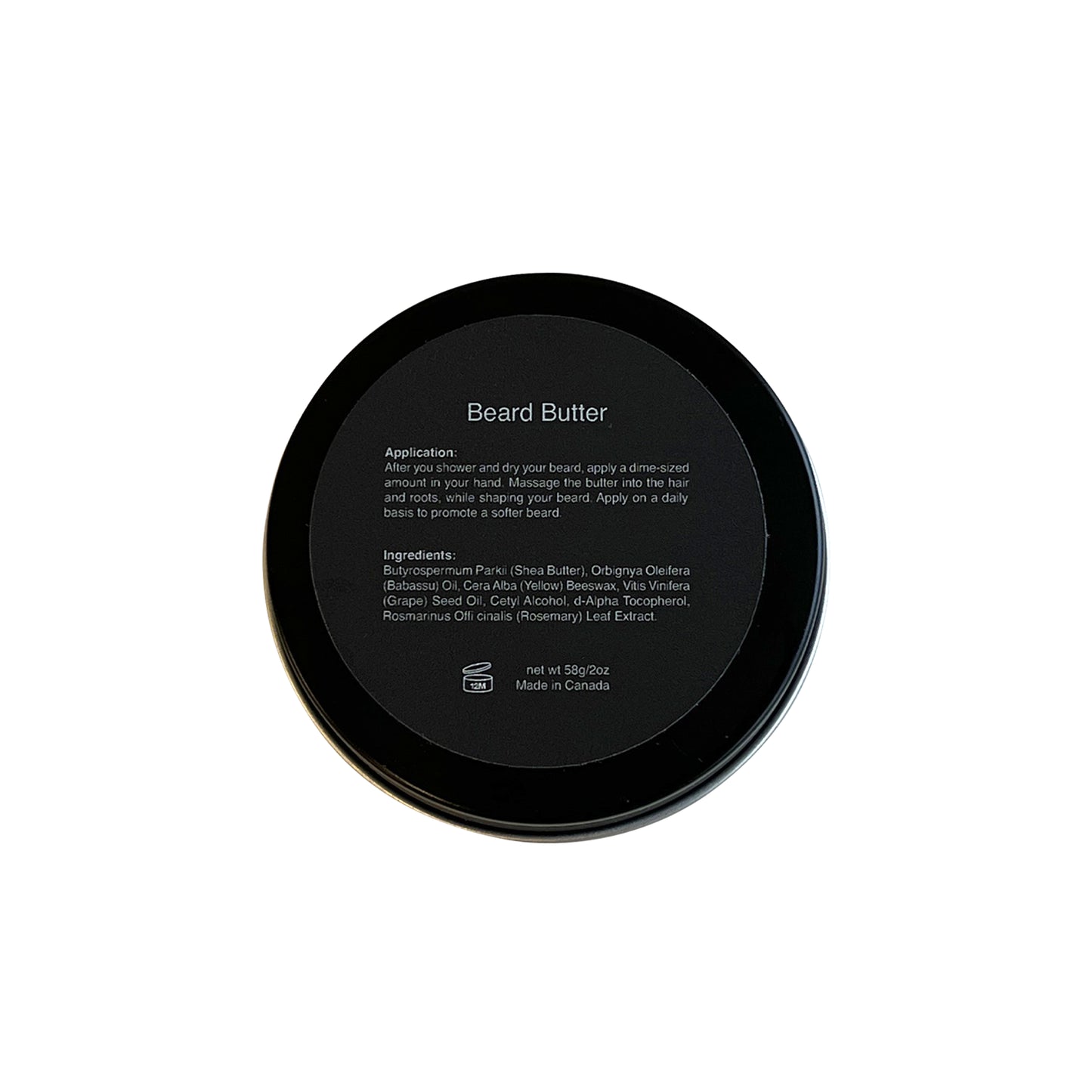 A black container with 'Beard Butter' label.
