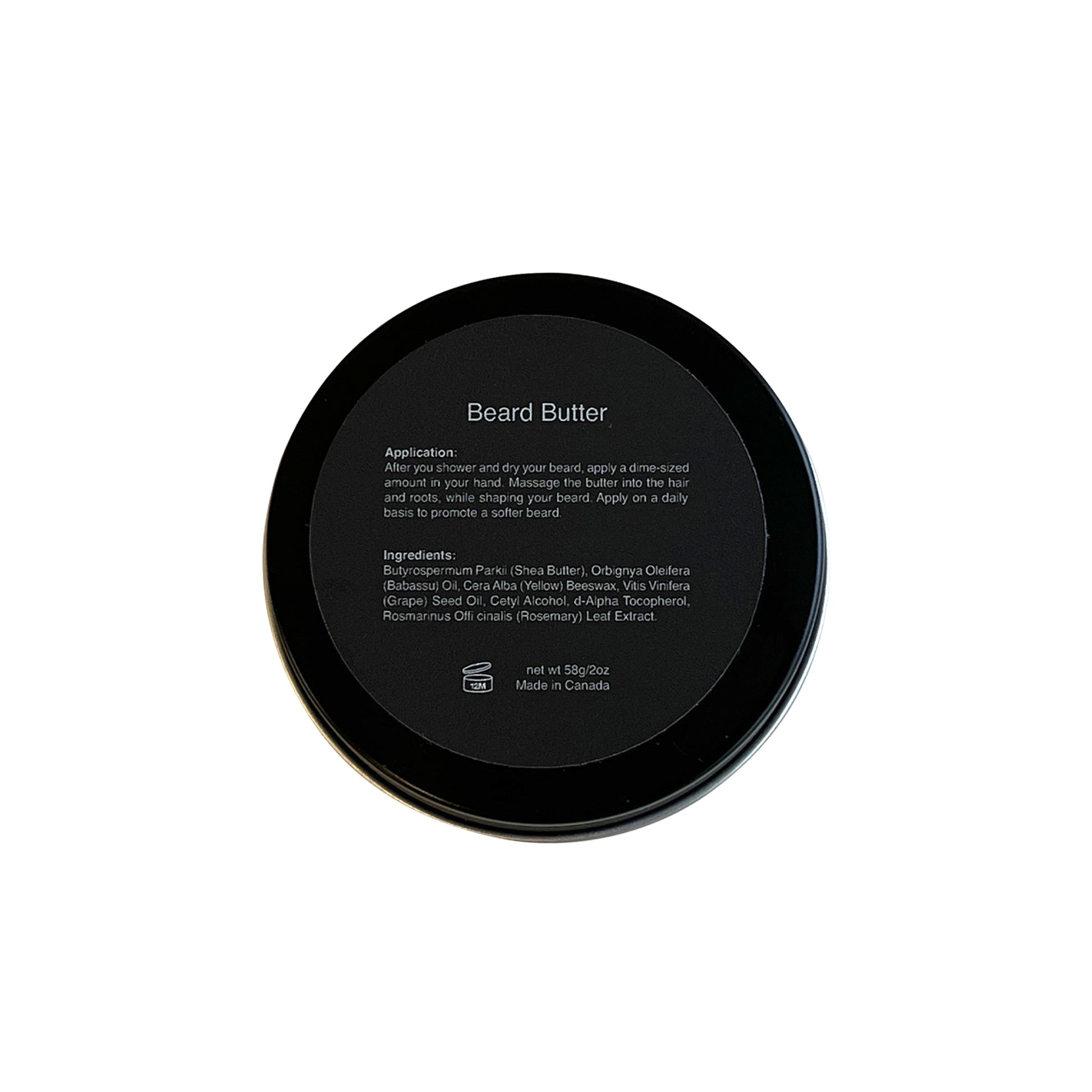 A black container with 'Beard Butter' label.