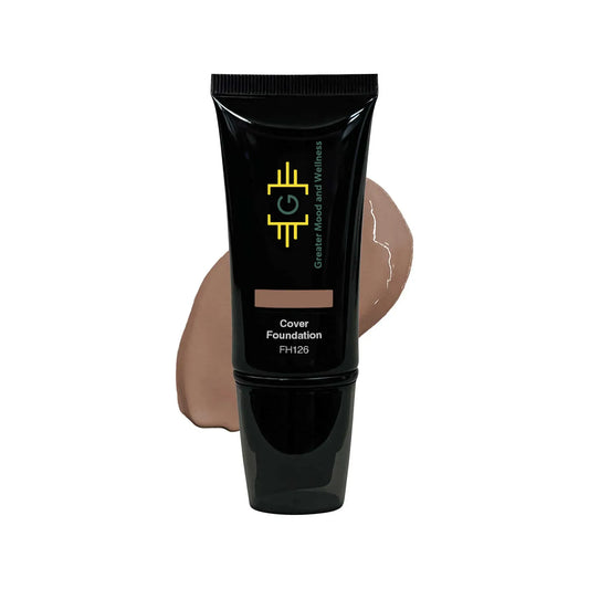 black tube with yellow logo cover foundation ph 126