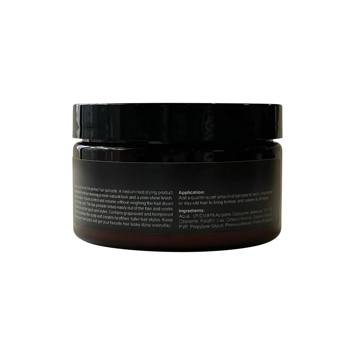 An image of hair clay in a jar, placed on a white background.