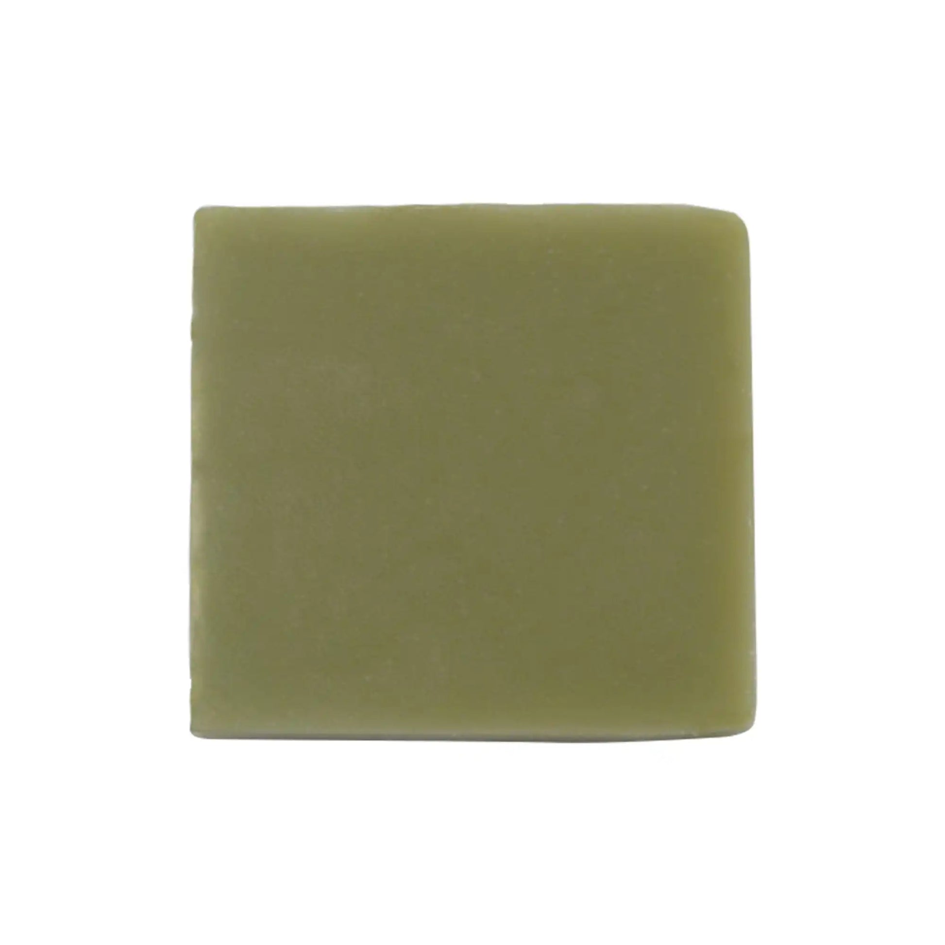 Aloe soap bar in green color