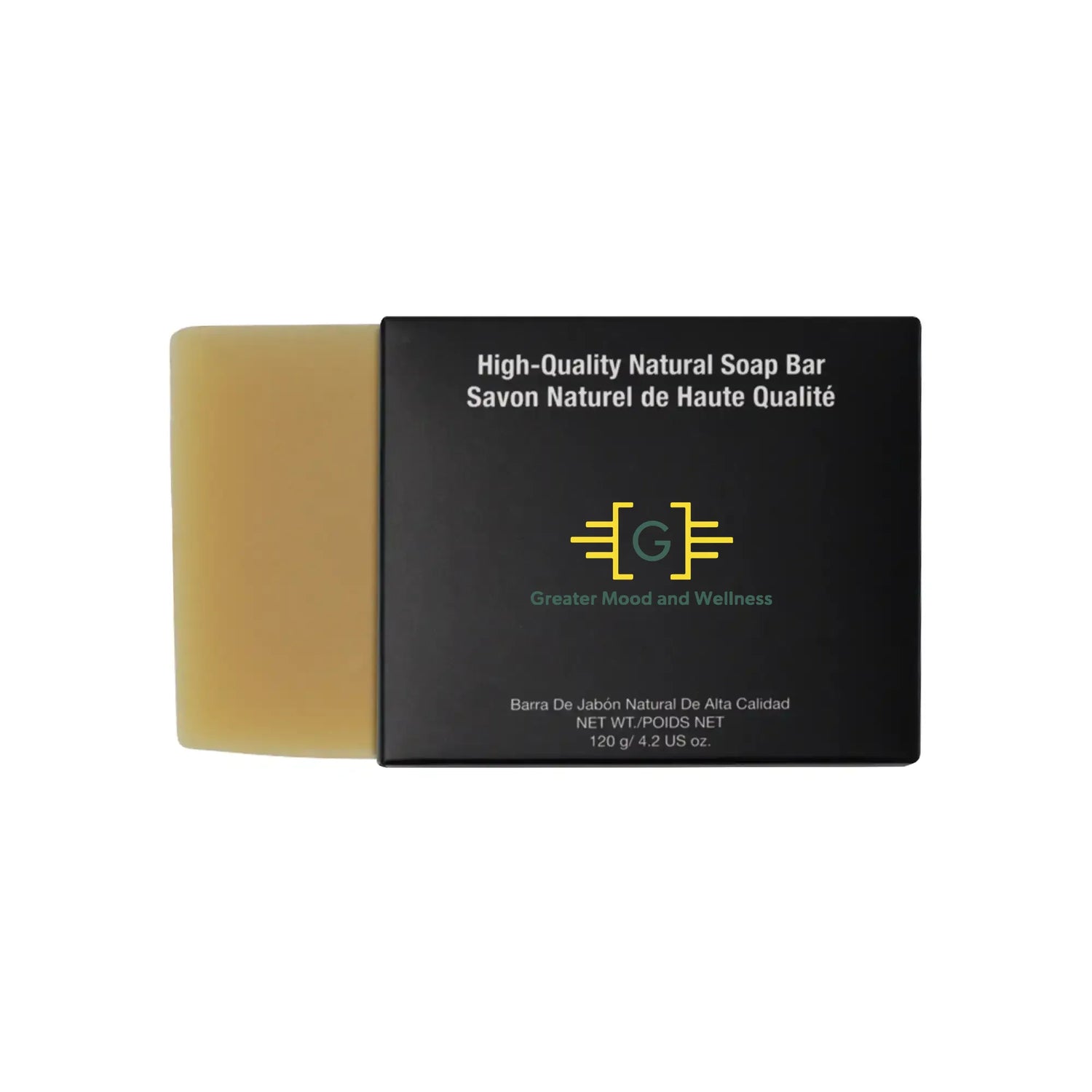 High Quality basil soap in black , white and yellow box
