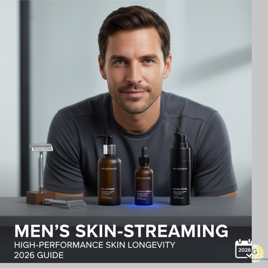 The 2026 Men’s Skincare Blueprint: High-Performance Skin-Streaming