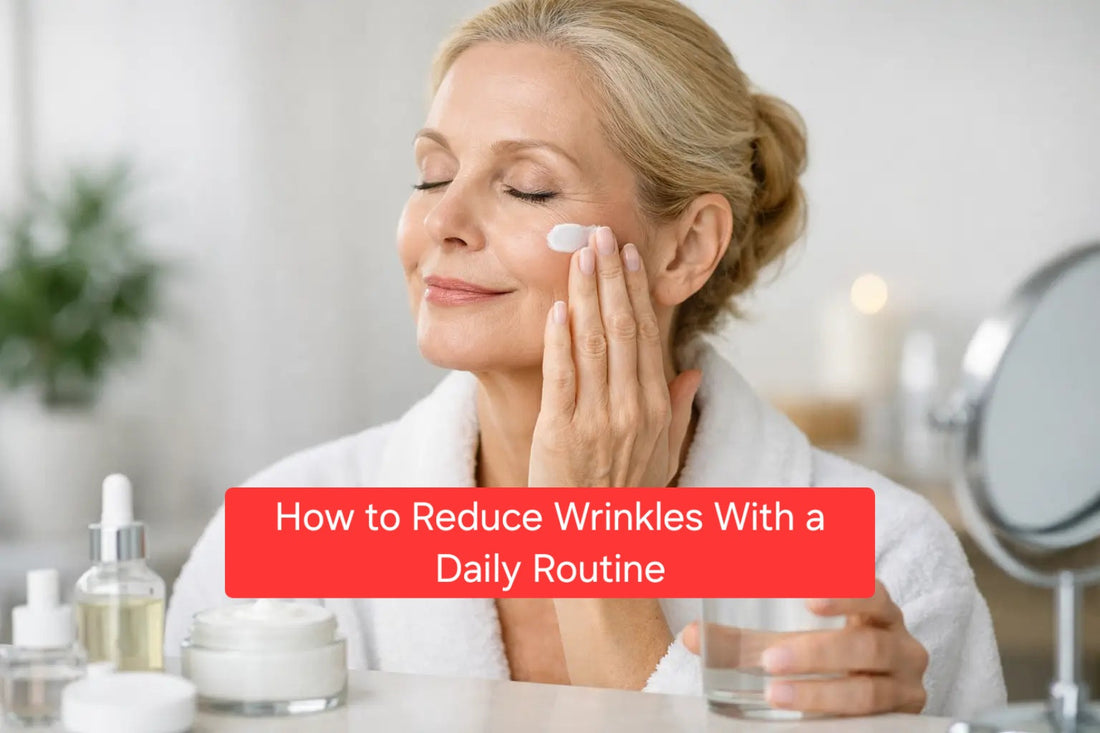 How to Reduce Wrinkles With a Daily Routine