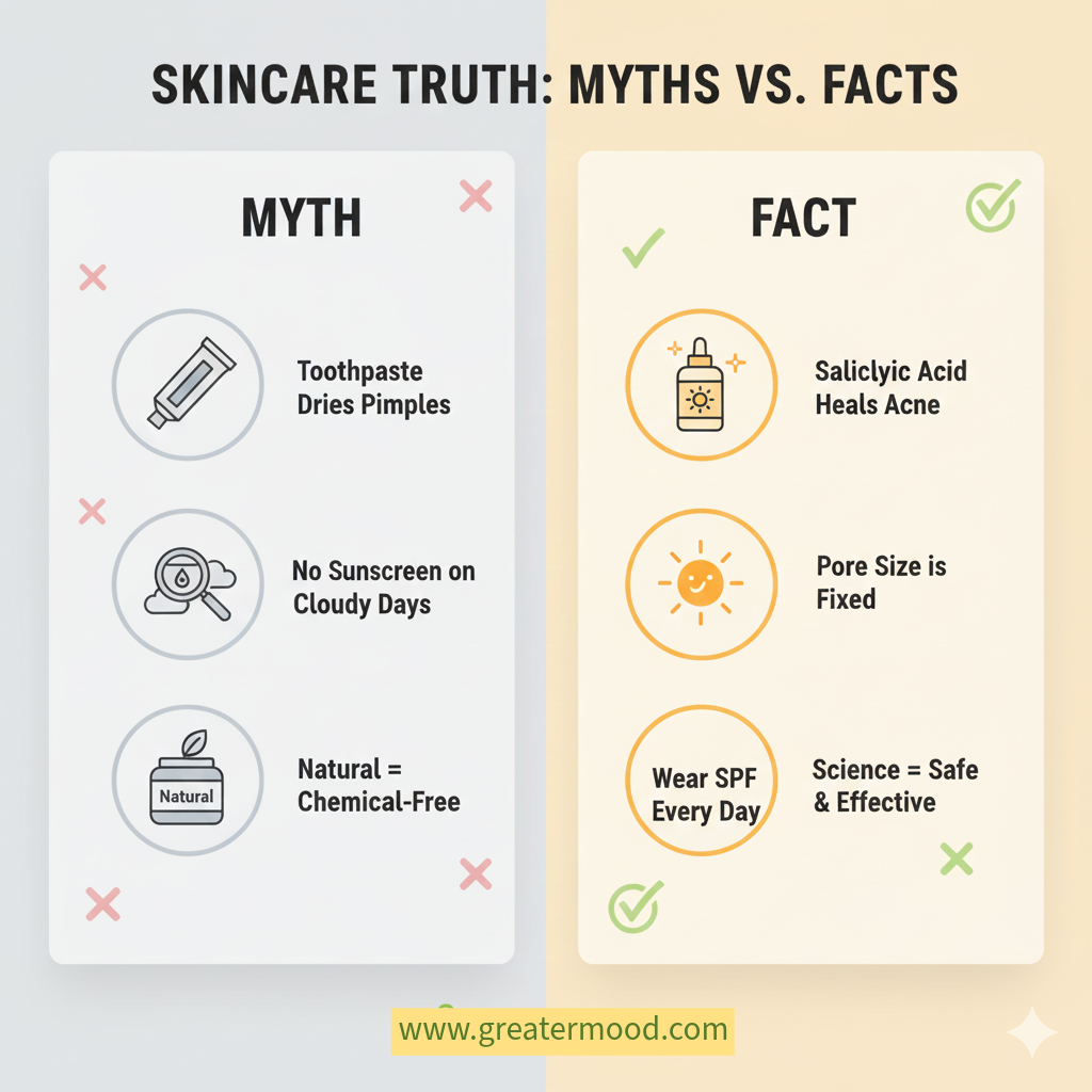 Skincare Myths
