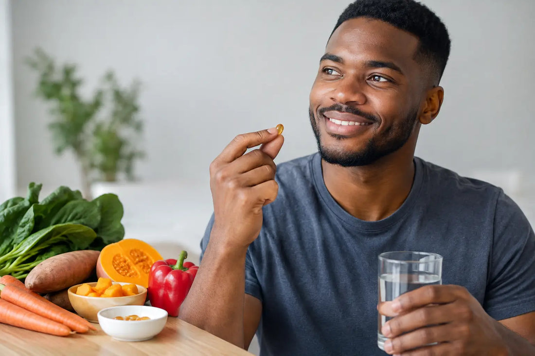 A Men's Guide to Vitamin A for Skin and Health