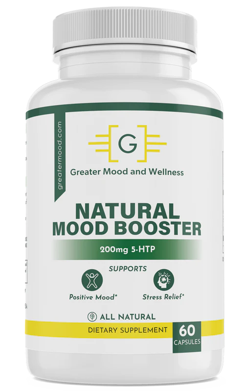 Image of 500mg 5 HTP, a natural mood booster