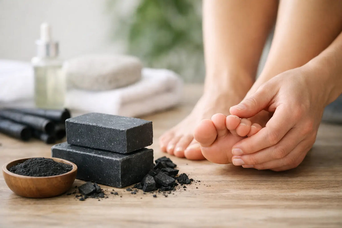Does Charcoal Soap for Foot Odor Help?