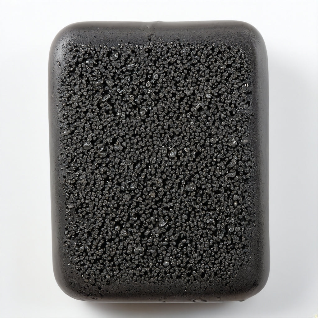 Charcoal Face Bar Soap for Clear Skin on a white back ground