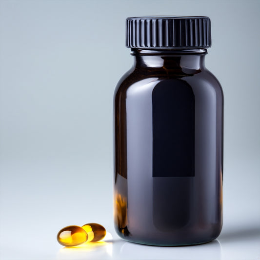 Dark supplement bottle with the  Best Supplement to Improve Sp