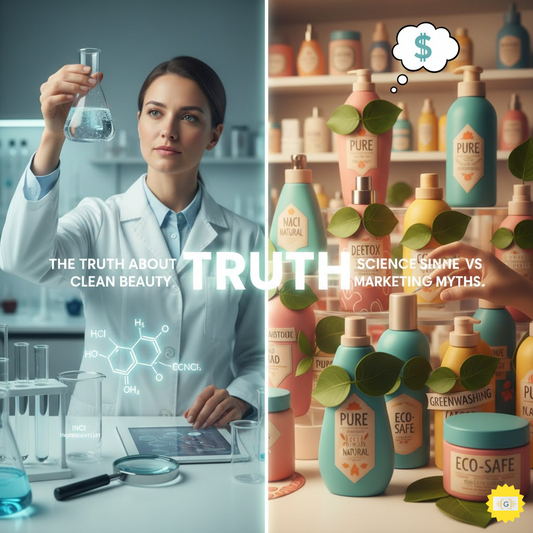 woman doctor showing truth About Clean Beauty