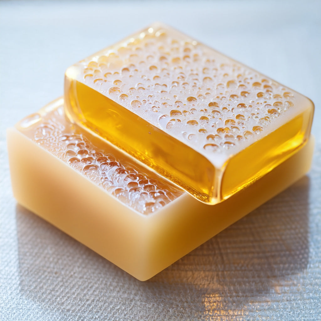 two bars of Honey Soap for Face