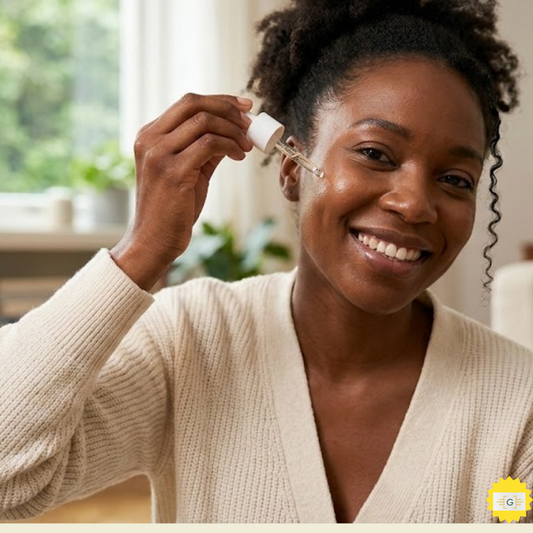 woman with Greater Mood niacinamide 