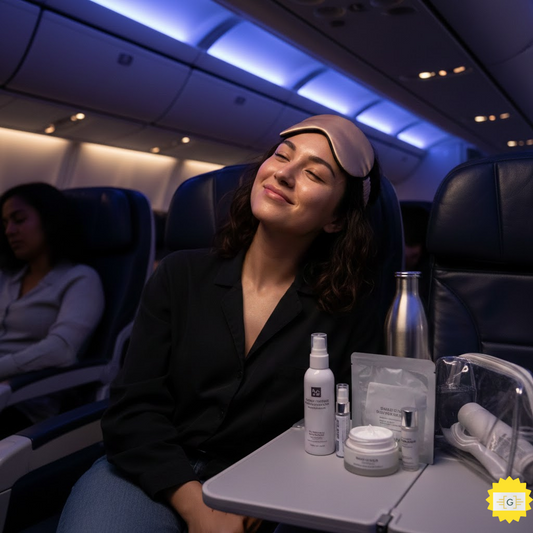 Keep Your Skin Hydrated on a 10-Hour Flight