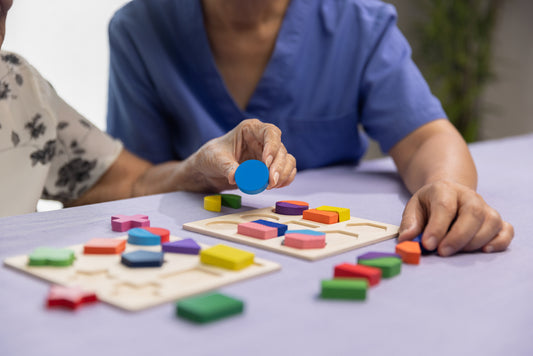 Engage in memory care activities like puzzles, music therapy, and sensory stimulation for cognitive enhancement.