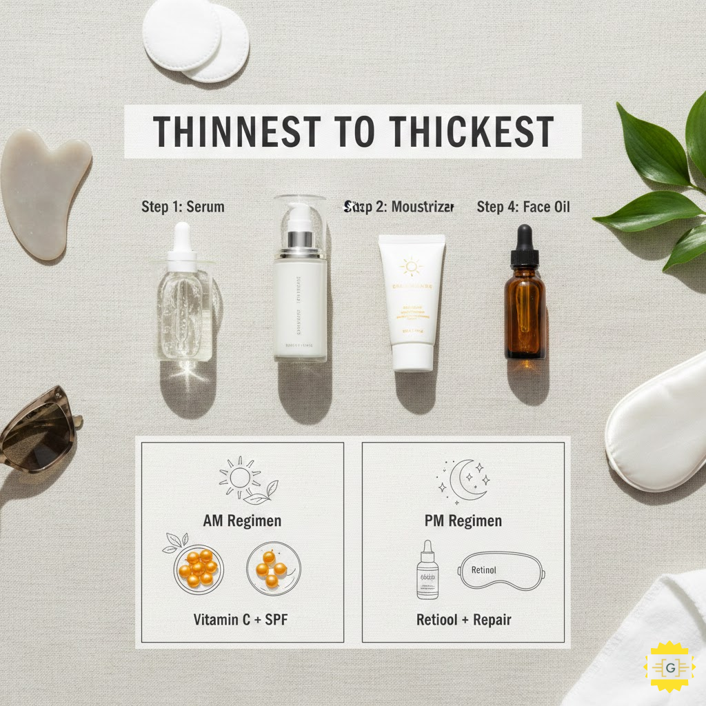 Skincare Regimen vs. Layering