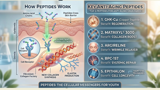 Best Peptides for Anti-Aging in 2026