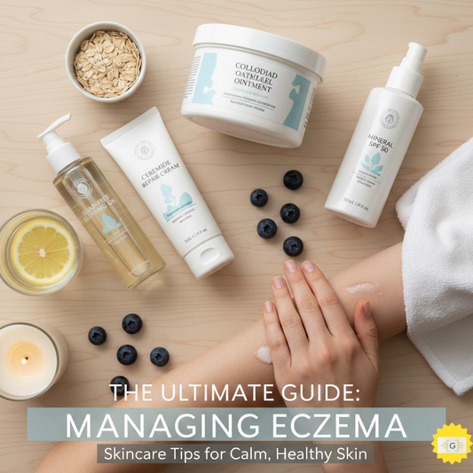  Skin care product for Managing Eczema on clean surface
