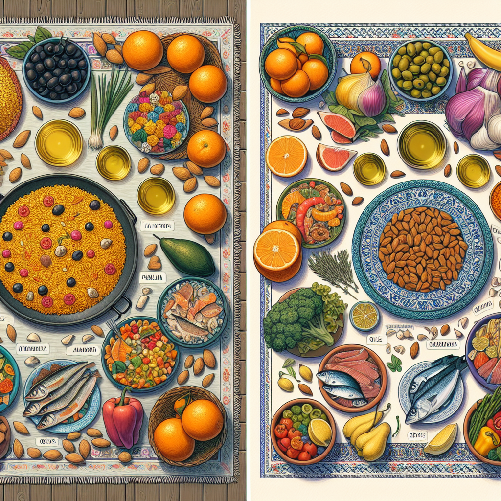 Exploring The Differences And Similarities Of The Valencia Diet And The Mediterranean Diet