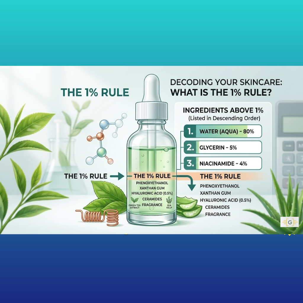 What is the 1% Rule - bottle showing the 1% rule