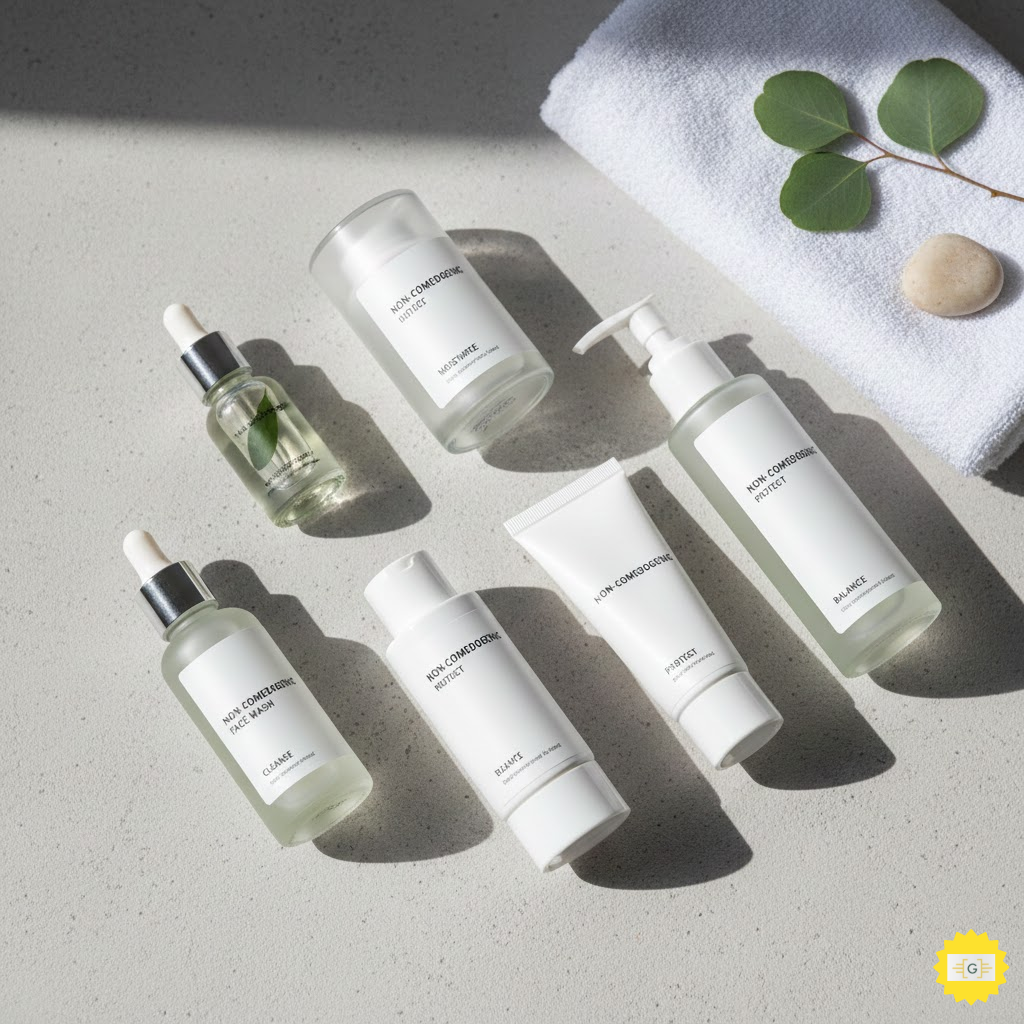  Multiple non-comedogenic skincare 