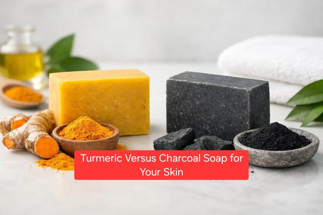 Turmeric Versus Charcoal Soap for Your Skin