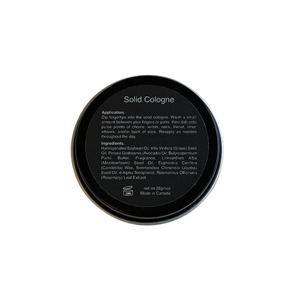 Cedar Tobacco Solid Cologne - Cedar Tobacco