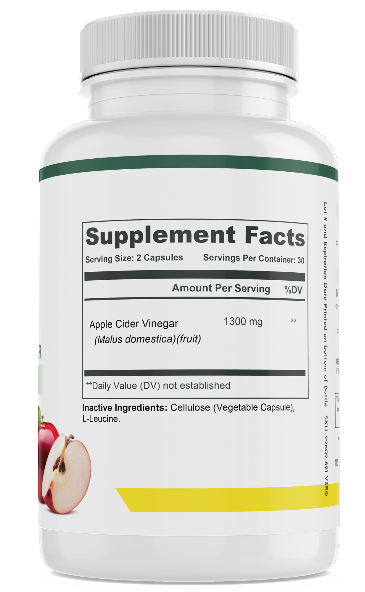 High-quality ACV supplement with natural ingredients for overall health and wellness.